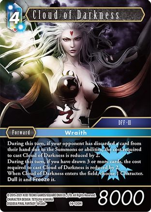 Cloud of Darkness (14-130H) - Opus XIV Crystal Abyss Foil
