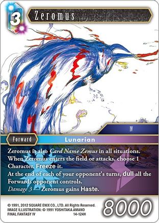 Zeromus (14-124H) - Opus XIV Crystal Abyss Foil