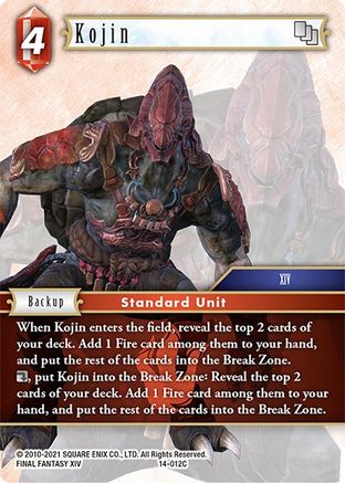 Kojin (14-012C) - Opus XIV Crystal Abyss Foil