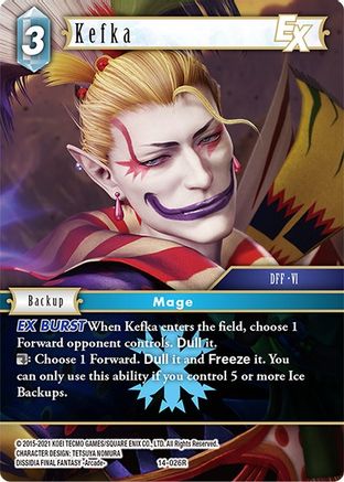 Kefka EX (14-026R) - Opus XIV Crystal Abyss