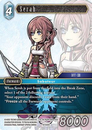 Serah (14-030C) - Opus XIV Crystal Abyss