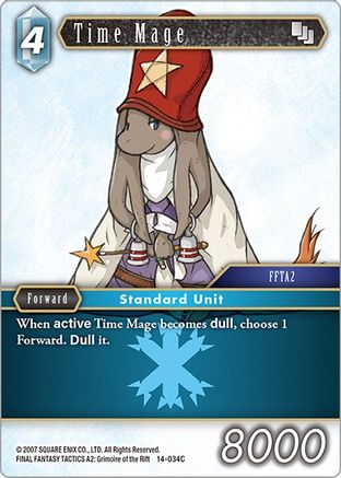 Time Mage (14-034C) - Opus XIV Crystal Abyss Foil