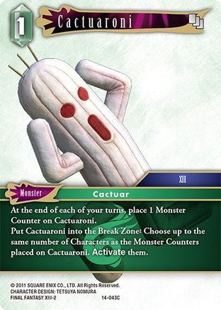 Cactuaroni (14-043C) - Opus XIV Crystal Abyss Foil