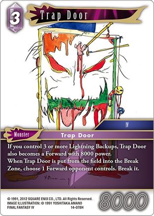 Trap Door (14-078H) - Opus XIV Crystal Abyss Foil
