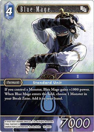 Blue Mage (14-096C) - Opus XIV Crystal Abyss