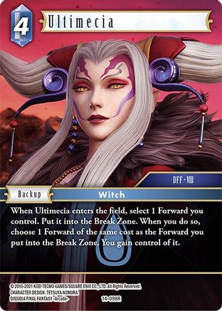 Ultimecia (14-098R) - Opus XIV Crystal Abyss Foil