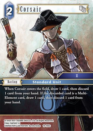 Corsair (14-105C) - Opus XIV Crystal Abyss Foil