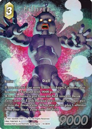 Calbrena (Full Art) (14-061H) - Opus XIV Crystal Abyss Foil