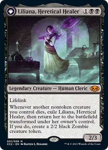 Liliana, Heretical Healer / M / CC2