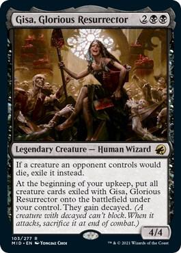 Gisa, Glorious Resurrector / Rare / MID