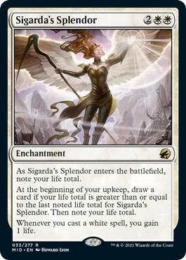 Sigarda's Splendor / Rare / MID