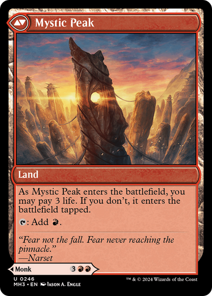 Pinnacle Monk // Mystic Peak (MH3-246) - Modern Horizons 3 Foil