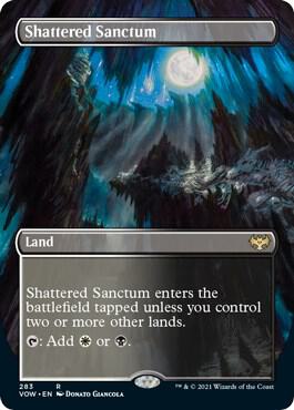 Shattered Sanctum (Borderless) / VOW (FOIL)