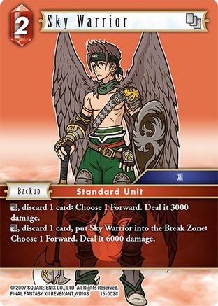 Sky Warrior (15-002C) - Crystal Dominion