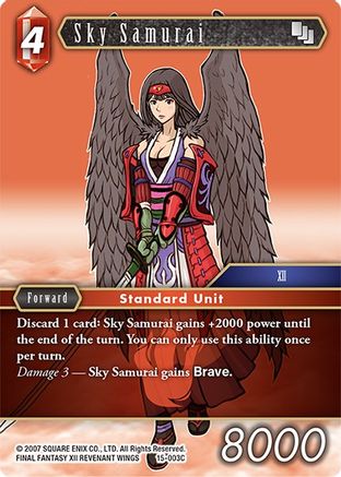 Sky Samurai (15-003C) - Crystal Dominion