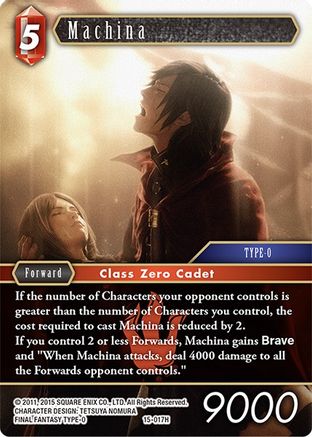 Machina (15-017H) - Crystal Dominion Foil