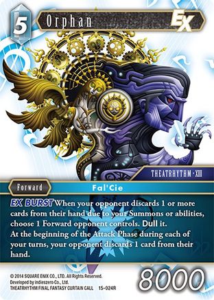 Orphan EX (15-024R) - Crystal Dominion Foil