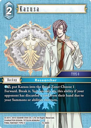 Kazusa (15-026C) - Crystal Dominion Foil