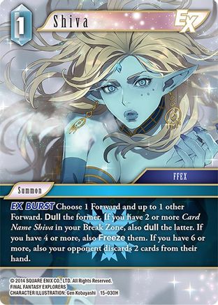 Shiva EX (15-030H) - Crystal Dominion Foil