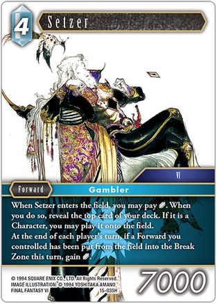 Setzer (15-035H) - Crystal Dominion Foil