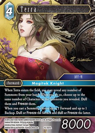 Terra (15-037L) - Crystal Dominion Foil