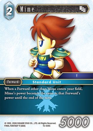 Mime (15-039C) - Crystal Dominion Foil