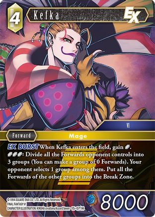 Kefka EX (15-071H) - Crystal Dominion Foil