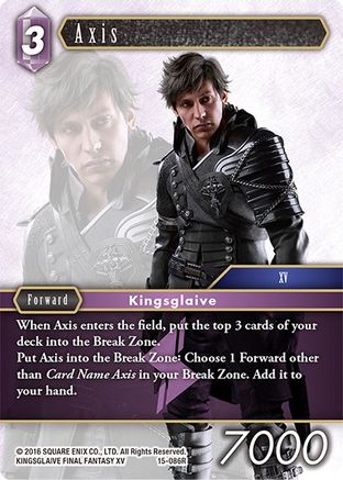Axis (15-086R) - Crystal Dominion Foil