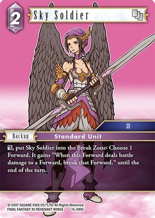 Sky Soldier (15-089C) - Crystal Dominion Foil