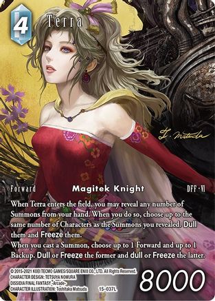 Terra (Full Art) (15-037L) - Crystal Dominion