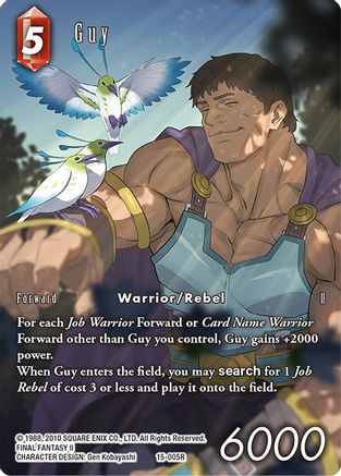 Guy (Full Art) (15-005R) - Crystal Dominion Foil