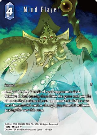 Mind Flayer (Full Art) (15-120H) - Crystal Dominion Foil