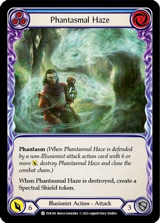 Phantasmal Haze (Blue) (EVR149) - Everfest 1st Edition