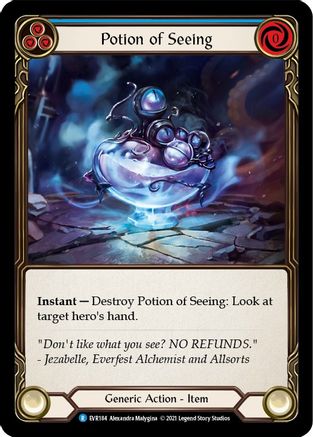 Potion of Seeing (EVR184) - Everfest 1st Edition