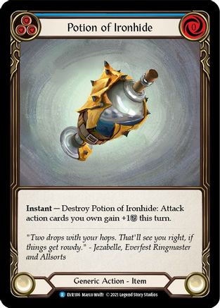 Potion of Ironhide (EVR186) - Everfest 1st Edition