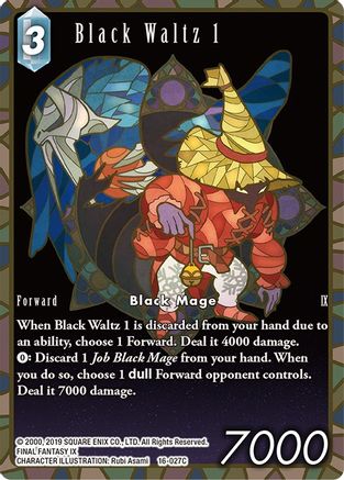 Black Waltz 1 (Full Art) (16-027C) - Emissaries of Light Foil