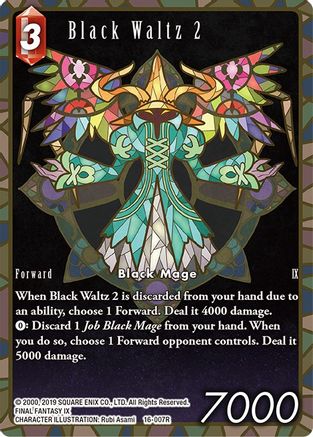 Black Waltz 2 (Full Art) (16-007R) - Emissaries of Light Foil