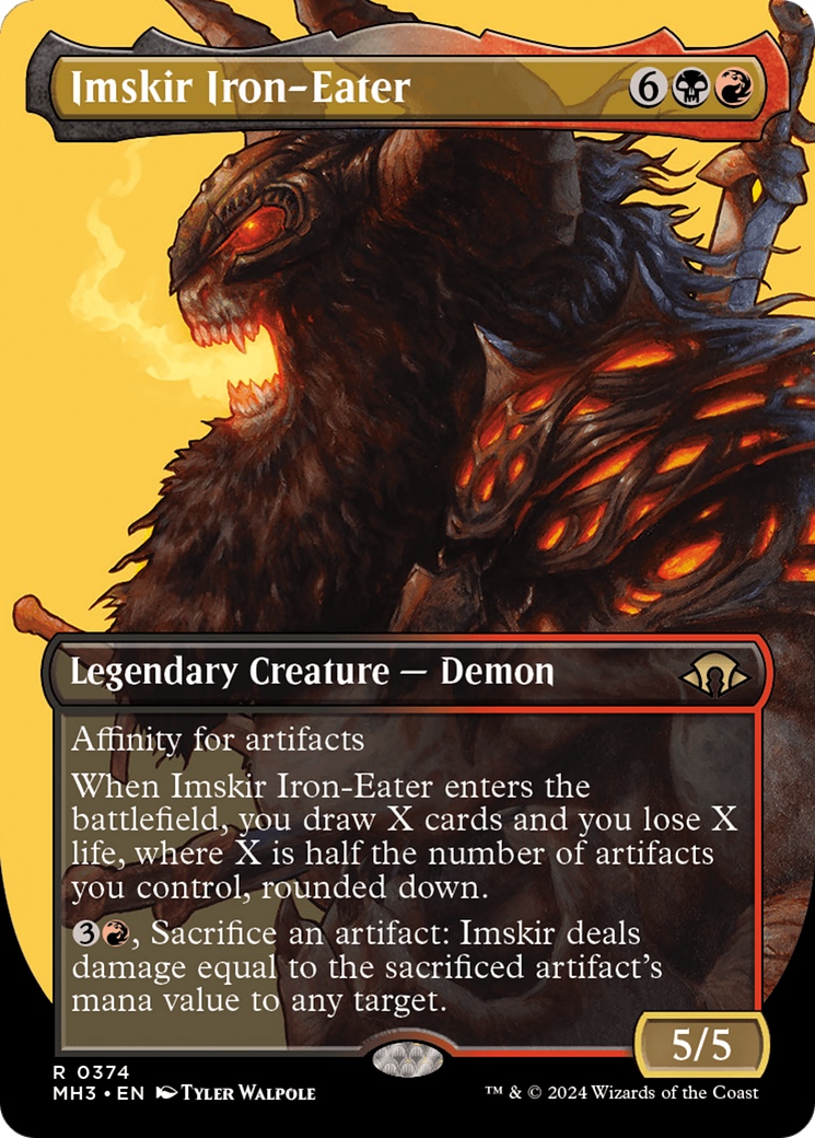 Imskir Iron-Eater (MH3-374) - Modern Horizons 3 (Borderless)