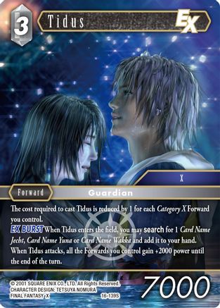 Tidus EX (16-139S) - Emissaries of Light Foil