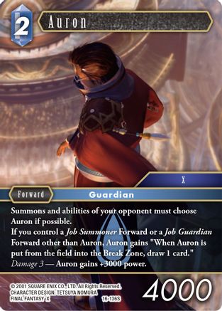 Auron (16-136S) - Emissaries of Light Foil