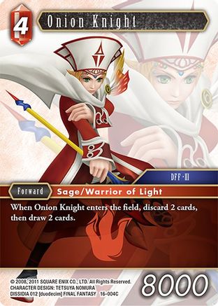 Onion Knight (16-004C) - Emissaries of Light Foil