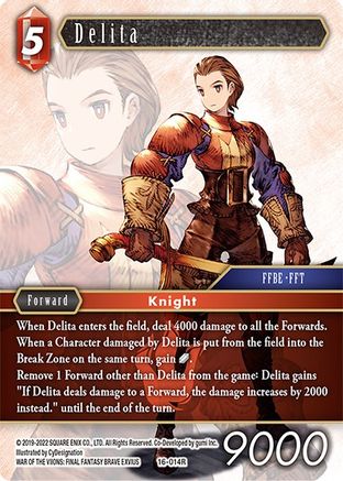 Delita (16-014R) - Emissaries of Light Foil