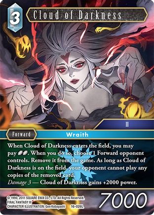 Cloud of Darkness (16-026L) - Emissaries of Light Foil