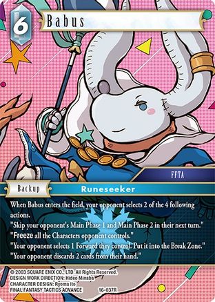 Babus (16-037R) - Emissaries of Light Foil