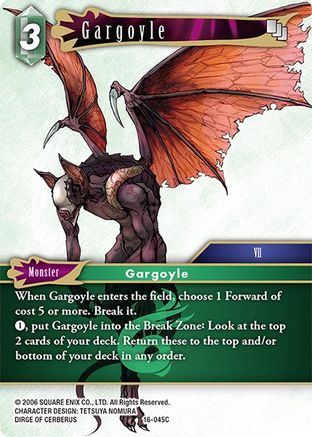 Gargoyle (16-045C) - Emissaries of Light Foil
