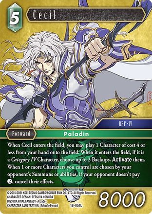 Cecil (16-051L) - Emissaries of Light Foil
