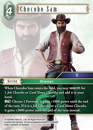 Chocobo Sam (16-055C) - Emissaries of Light Foil