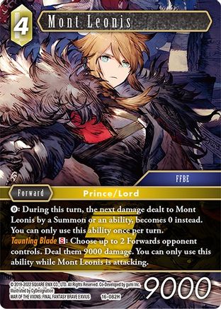Mont Leonis (16-082H) - Emissaries of Light Foil