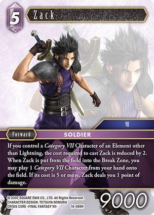 Zack (16-089H) - Emissaries of Light Foil