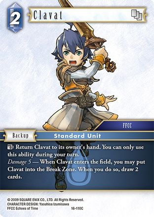 Clavat (16-110C) - Emissaries of Light Foil